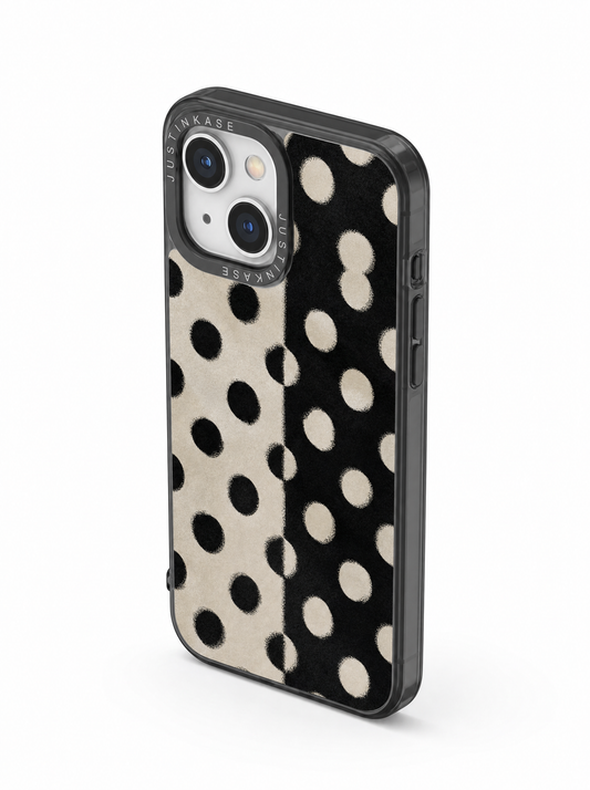 BLACK DOTS CASE PLATE