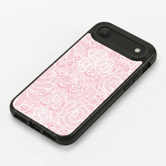 PINK LACY CASE PLATE