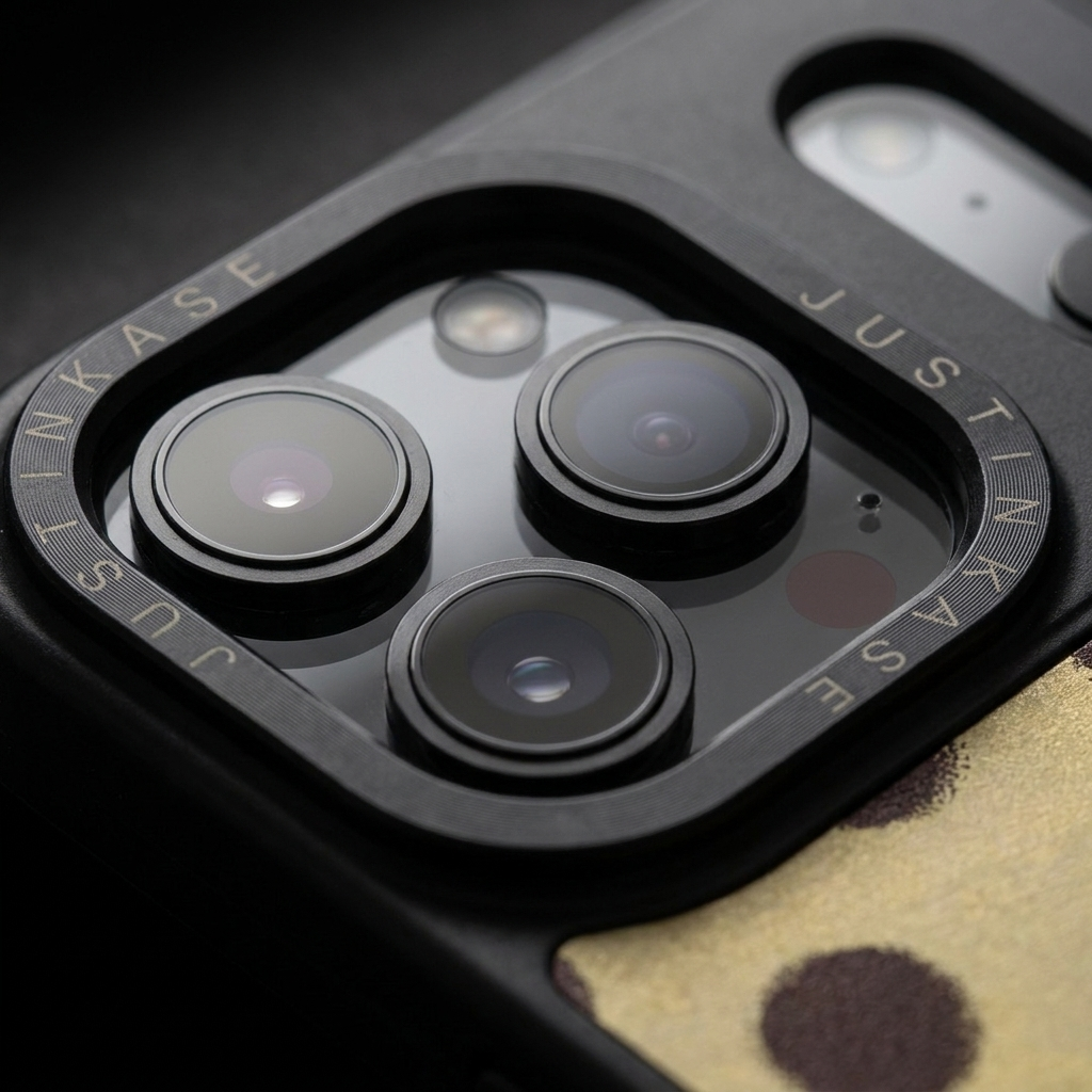 YELLOW DOTS CASE PLATE