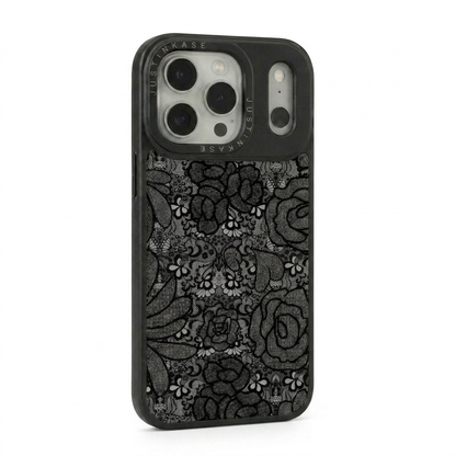 BLACK LACY CASE PLATE