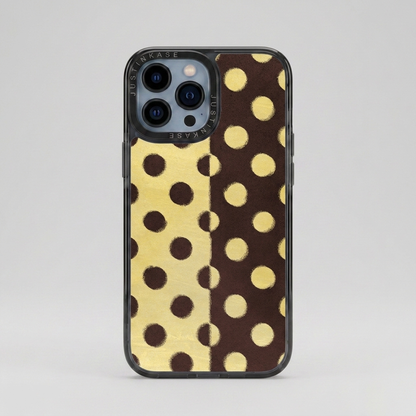 YELLOW DOTS CASE PLATE