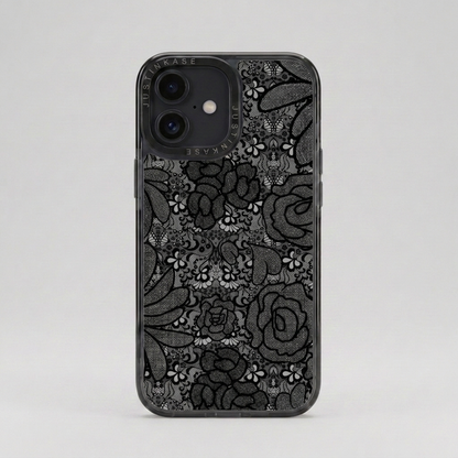 BLACK LACY CASE PLATE