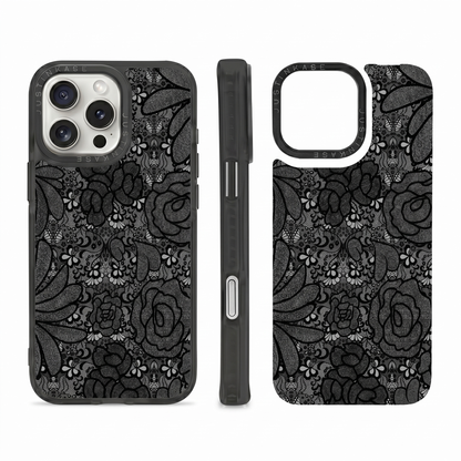 BLACK LACY CASE PLATE