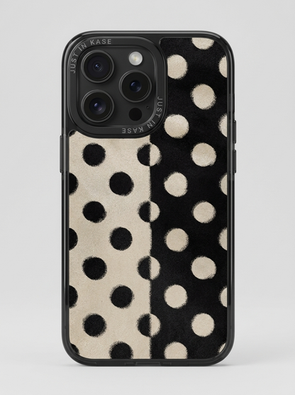 BLACK DOTS CASE PLATE