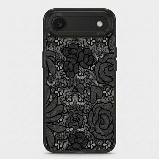 BLACK LACY CASE PLATE