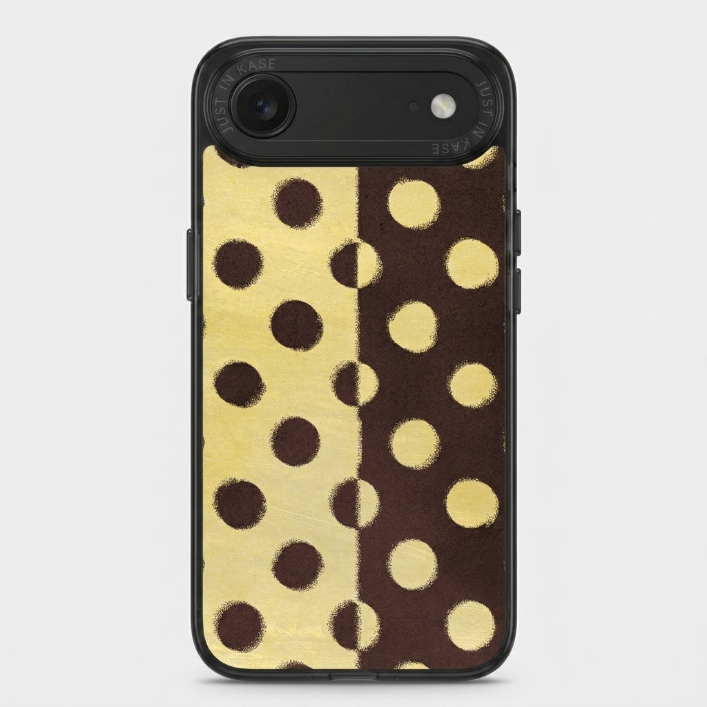 YELLOW DOTS CASE PLATE