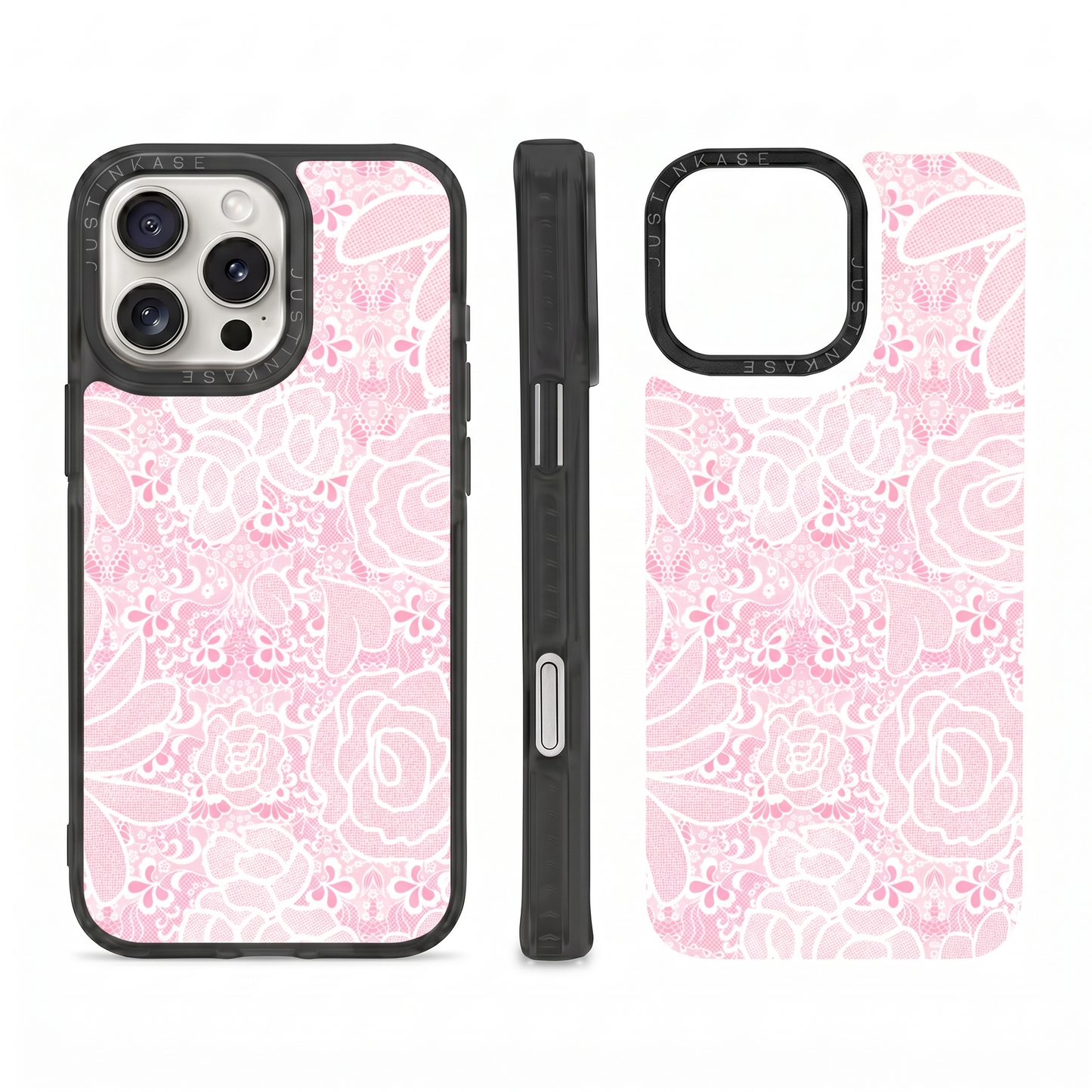 PINK LACY CASE PLATE