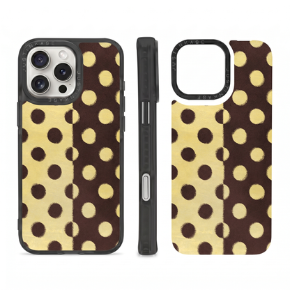 YELLOW DOTS CASE PLATE