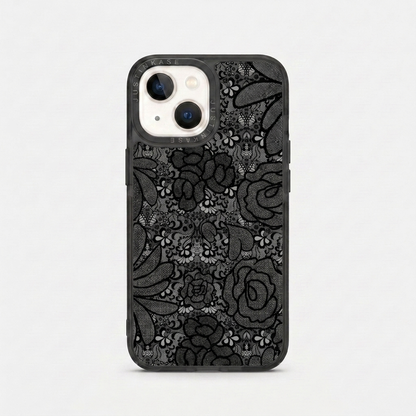 BLACK LACY CASE PLATE