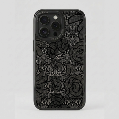 BLACK LACY CASE PLATE