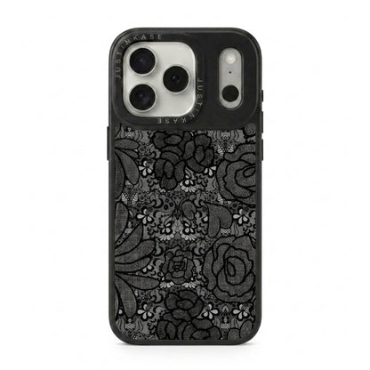 BLACK LACY CASE PLATE