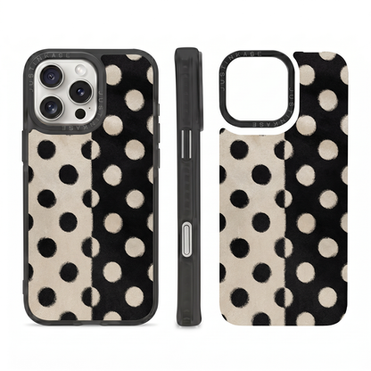 BLACK DOTS CASE PLATE