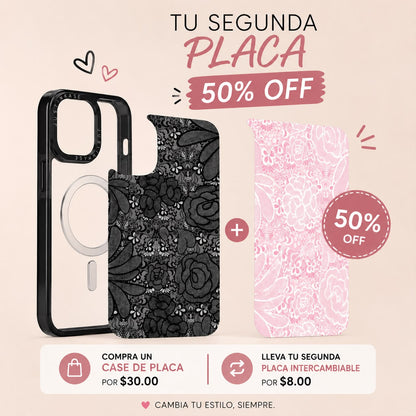 PLACA 50% OFF